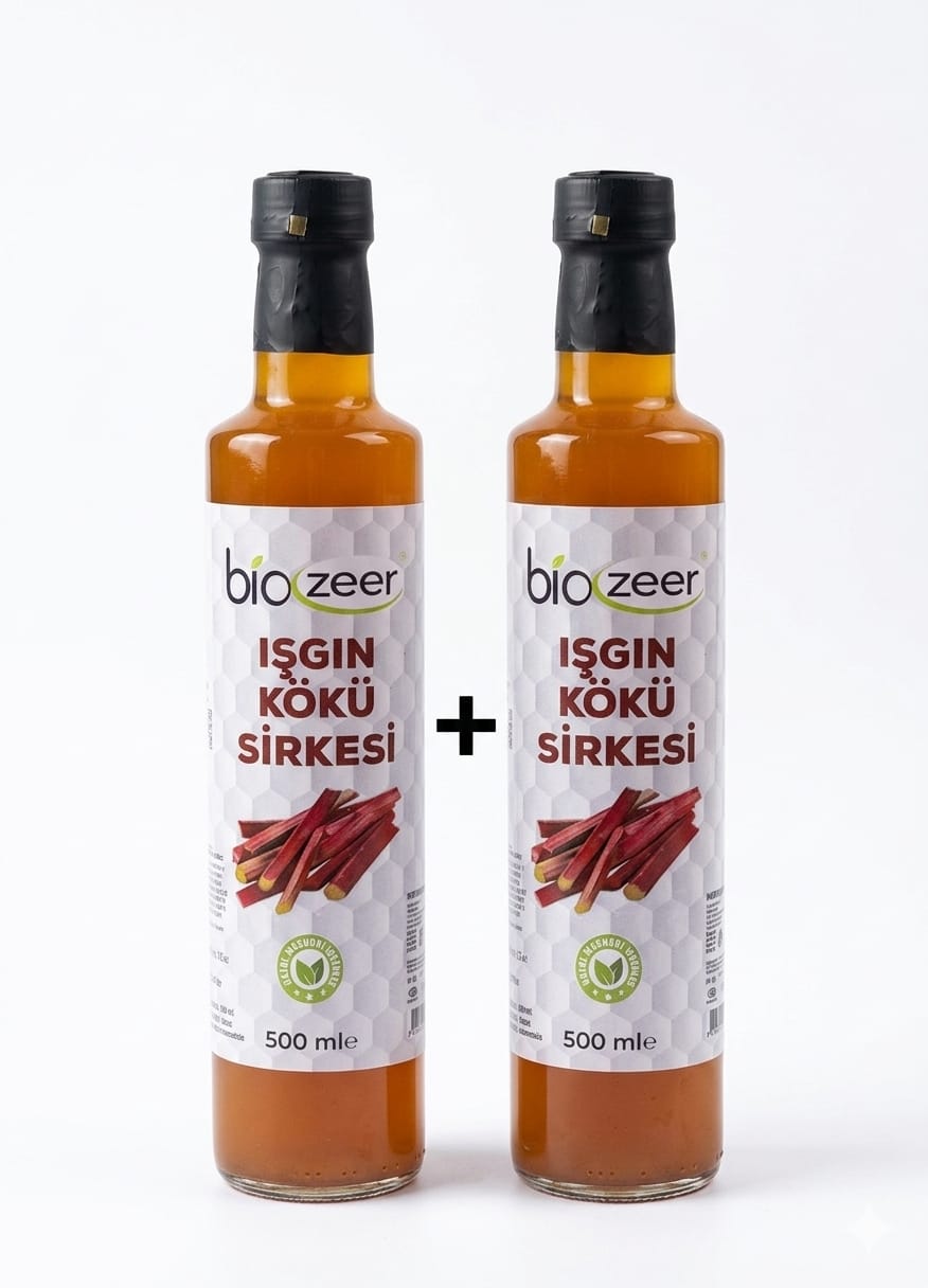 IŞGIN KÖKÜ SİRKESİ 2 ADET 500 ML