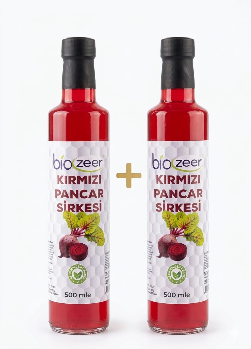 KIRMIZI PANCAR SİRKESİ 2 ADET 500 ML