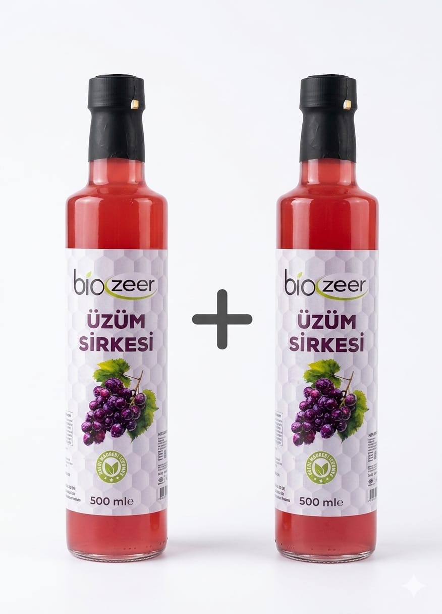 ÜZÜM SİRKESİ 2 ADET 500 ML
