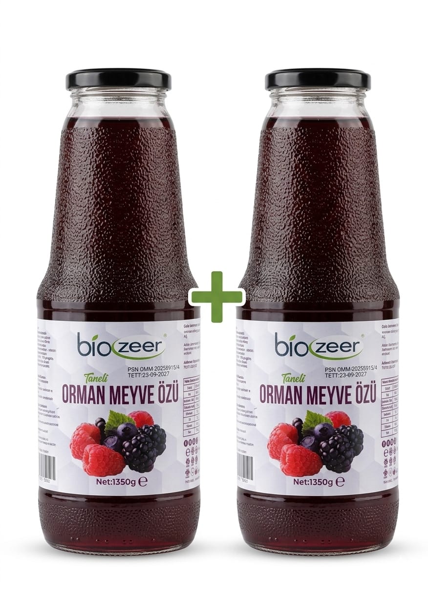 TANELİ ORMAN MEYVE ÖZÜ 2 ADET 1350 GR
