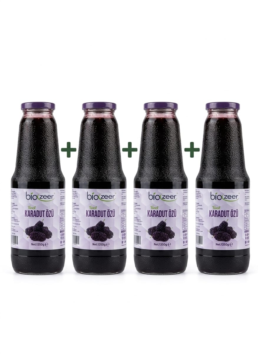 TANELİ KARADUT ÖZÜ 4 ADET 1350 GR