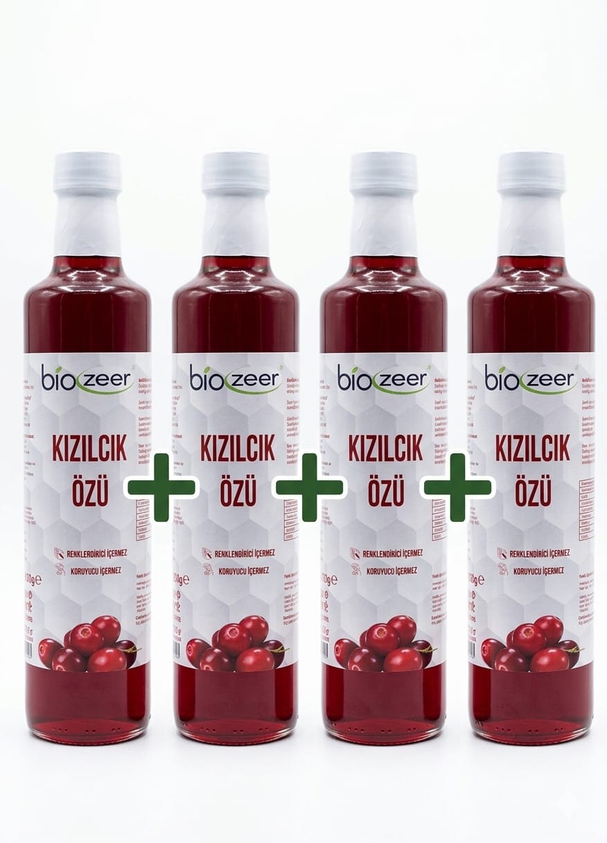 KIZILCIK ÖZÜ 4 ADET 700 GR