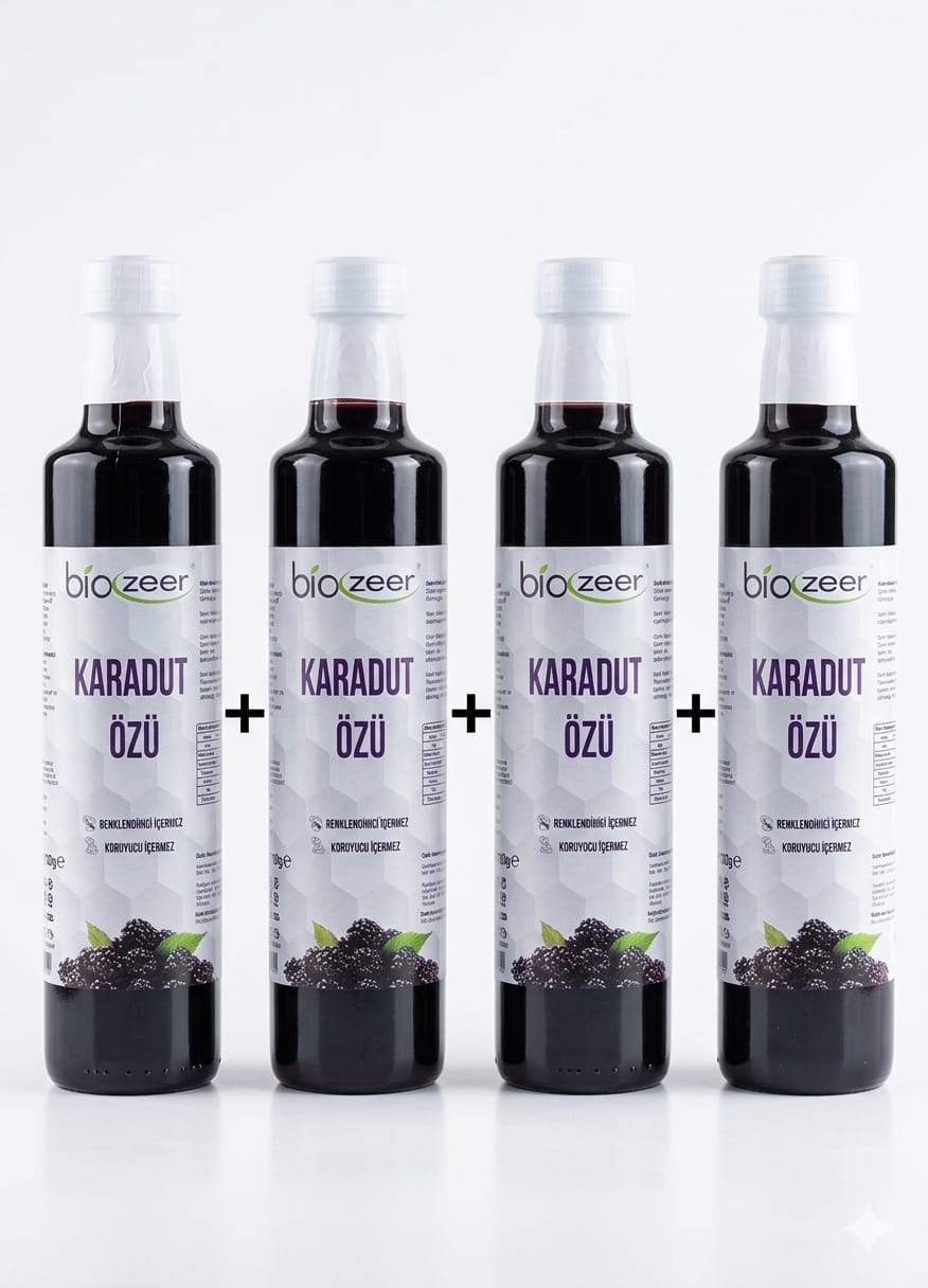 KARADUT ÖZÜ 4 ADET 700 GR